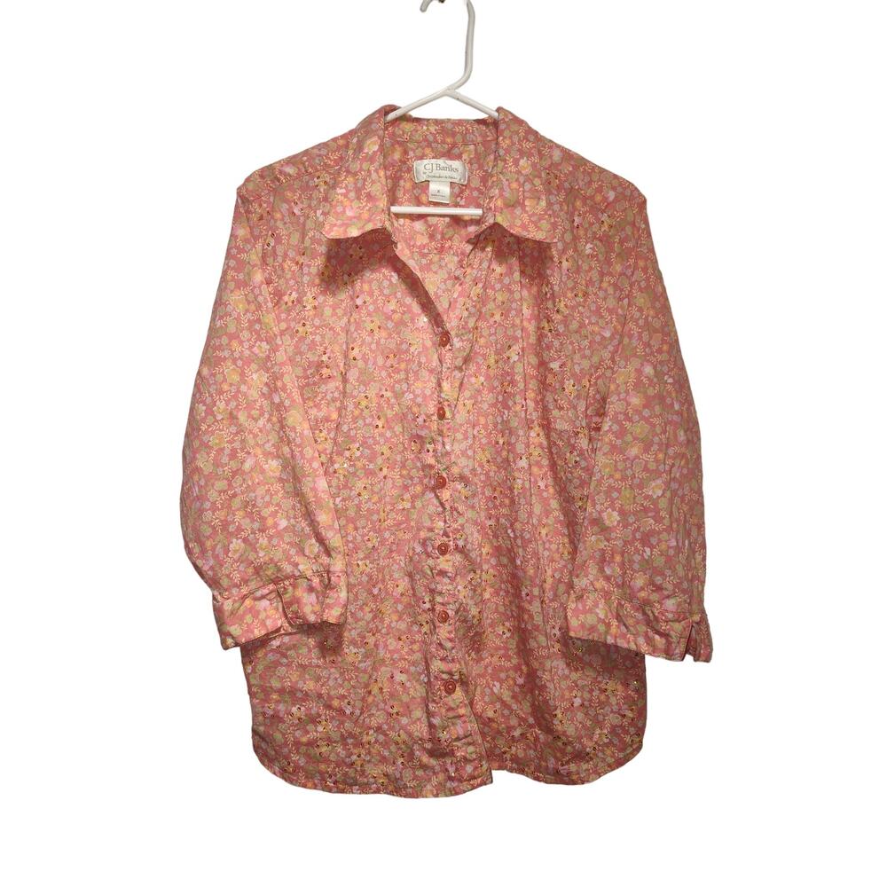 CJ Banks Women's Button Up Shirt Size XL